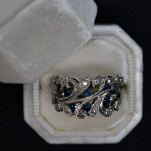 Sapphire Filigree