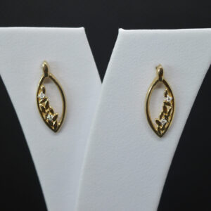 Diamond Eye Earrings