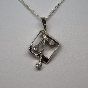 Three Stone Pendant I